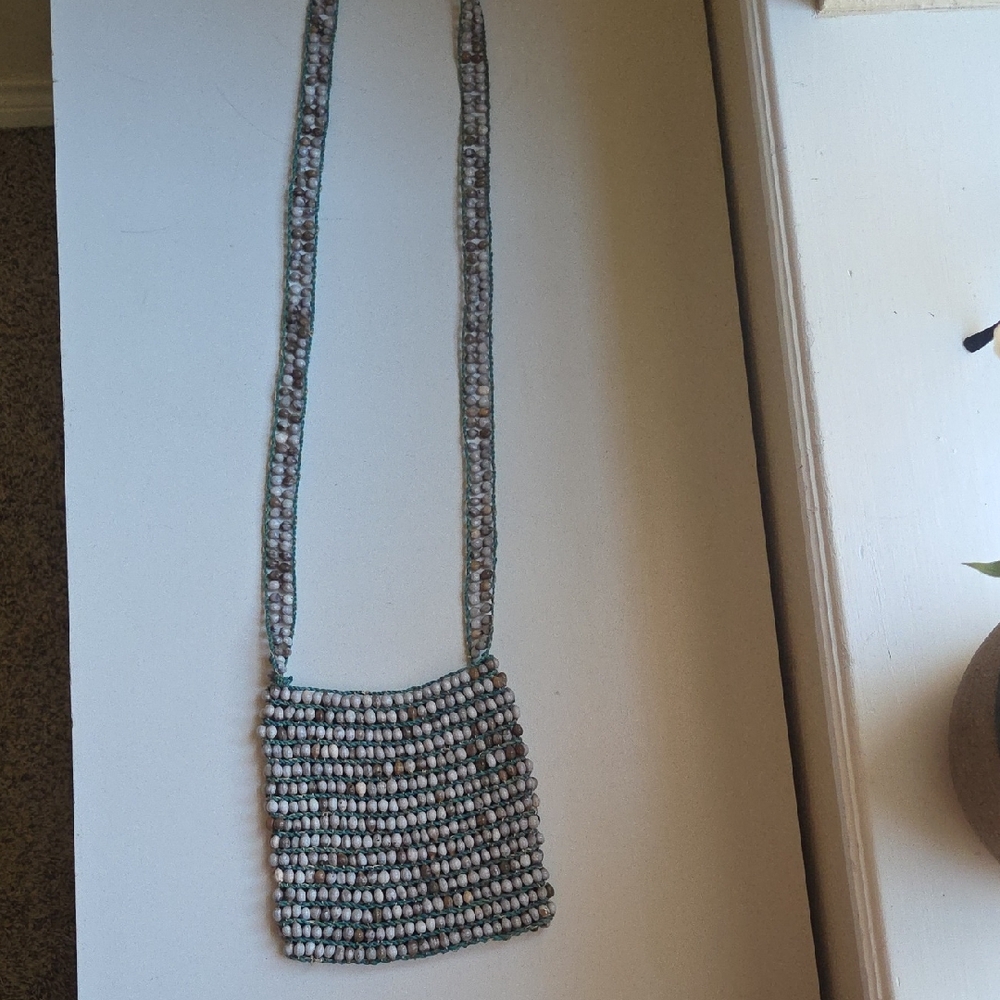 Handcrafted Beaded Shoulder Bag